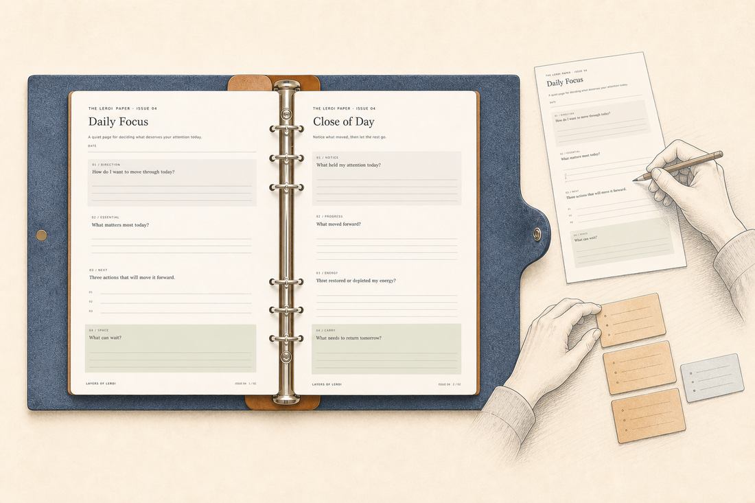 The LeRoi Paper · Issue 04 — Daily Focus