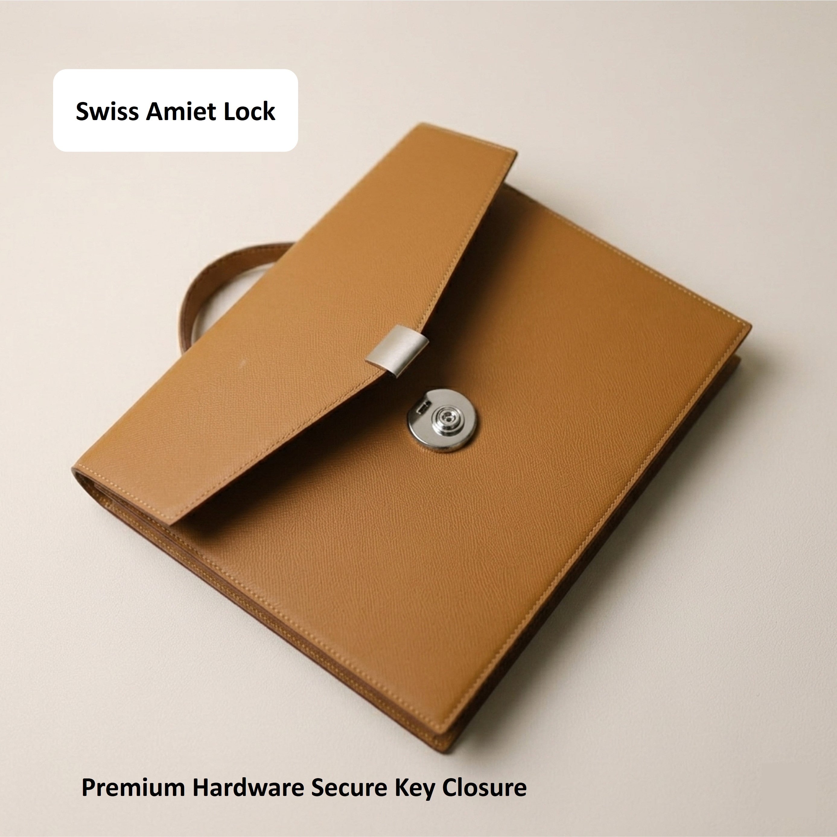 The Vertex: Bespoke Noblessa Leather Briefcase