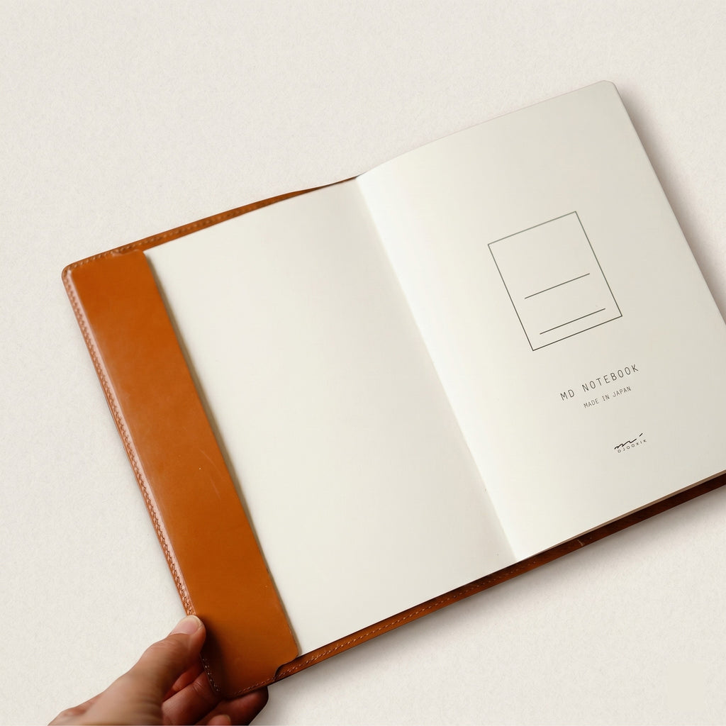 Custom Notebook Cover「SIGNATURE Edition」in Noblessa Leather