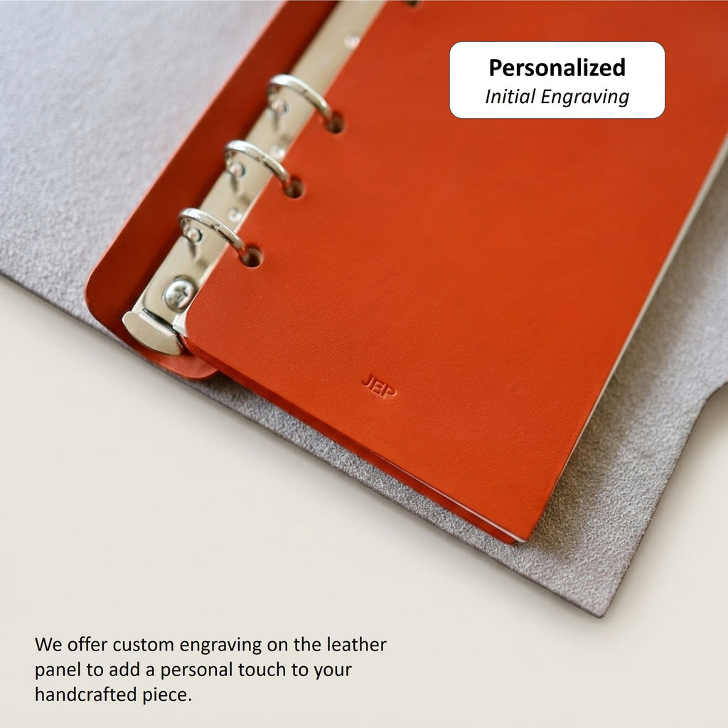 A7 Journal in  German Togo Leather