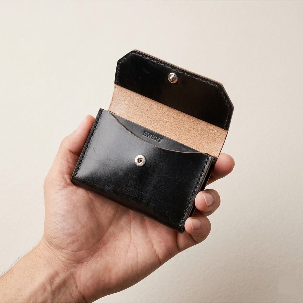 Morgan Business Card Wallet in English Bridle Leather