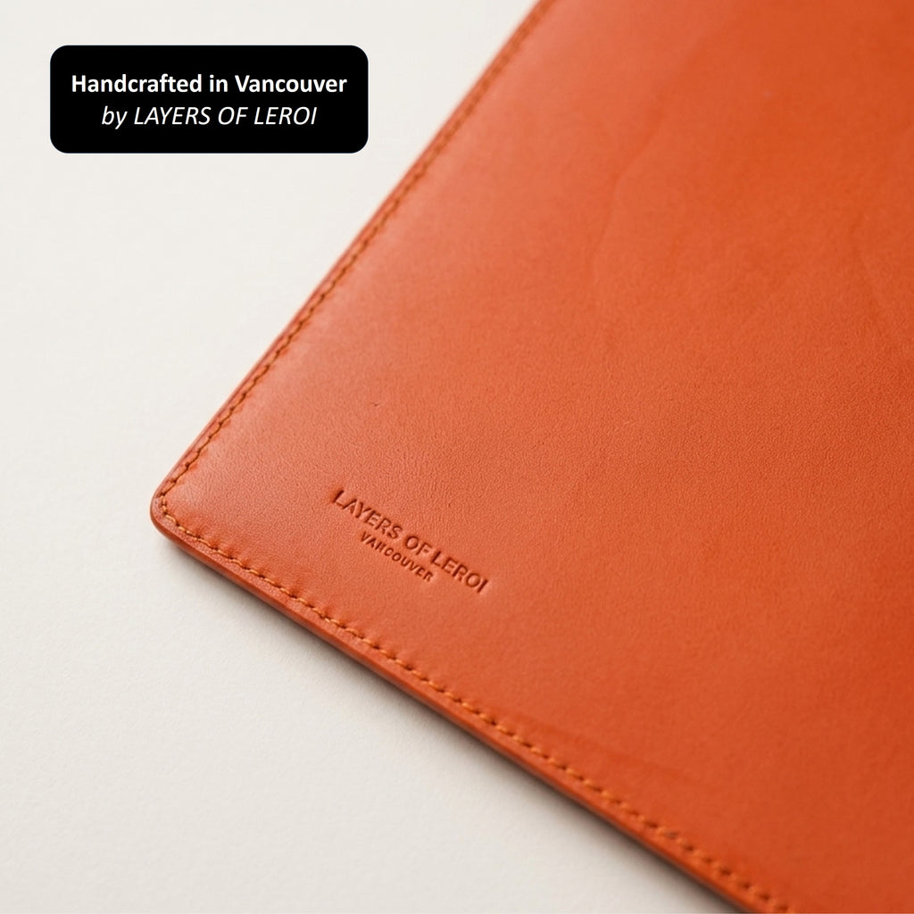 「SIGNATURE Edition」 Legal Pad Portfolio in German Noblessa Leather