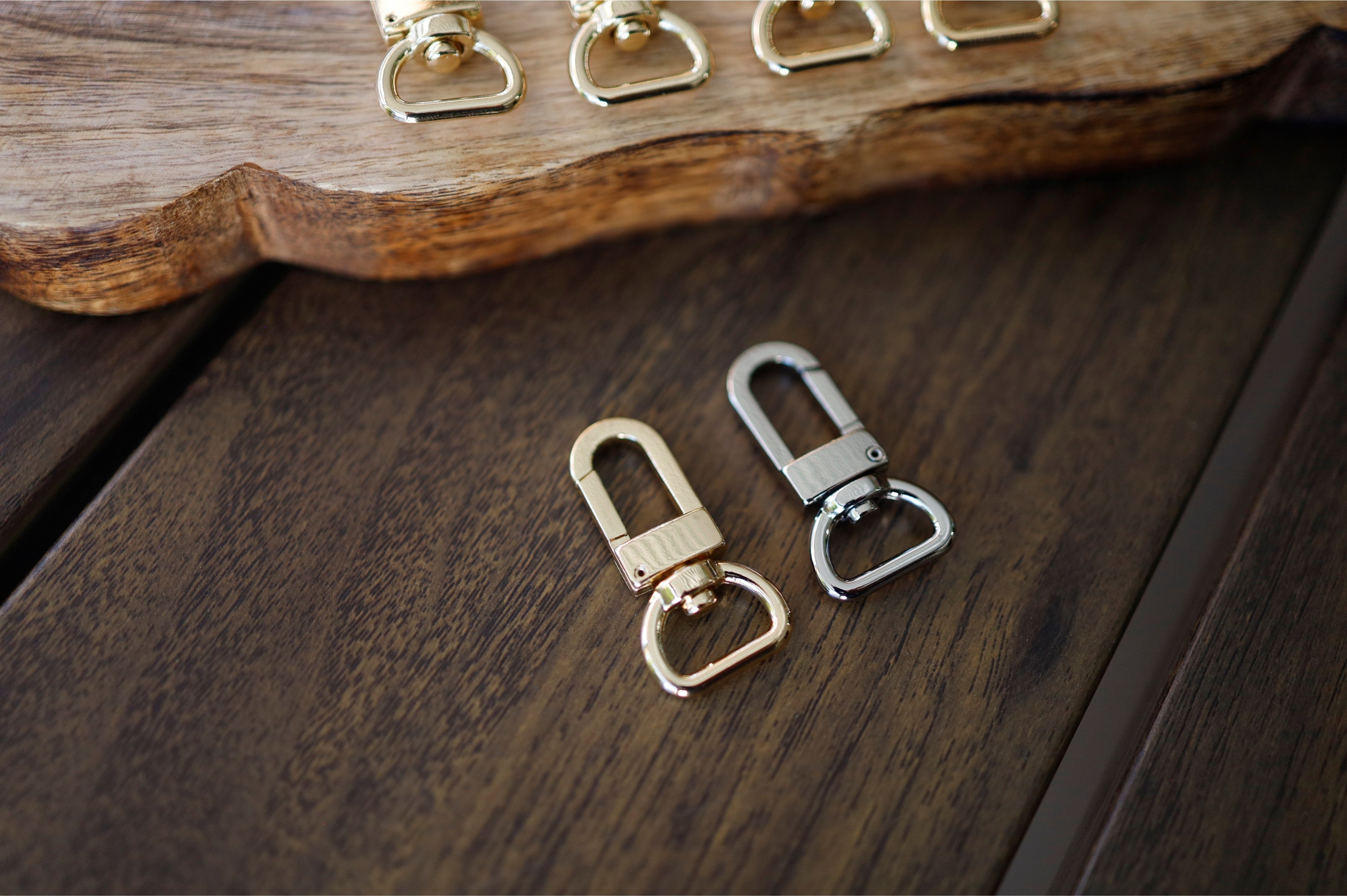 Swivel Clasps (Nickel, 1.73” X 0.87”)