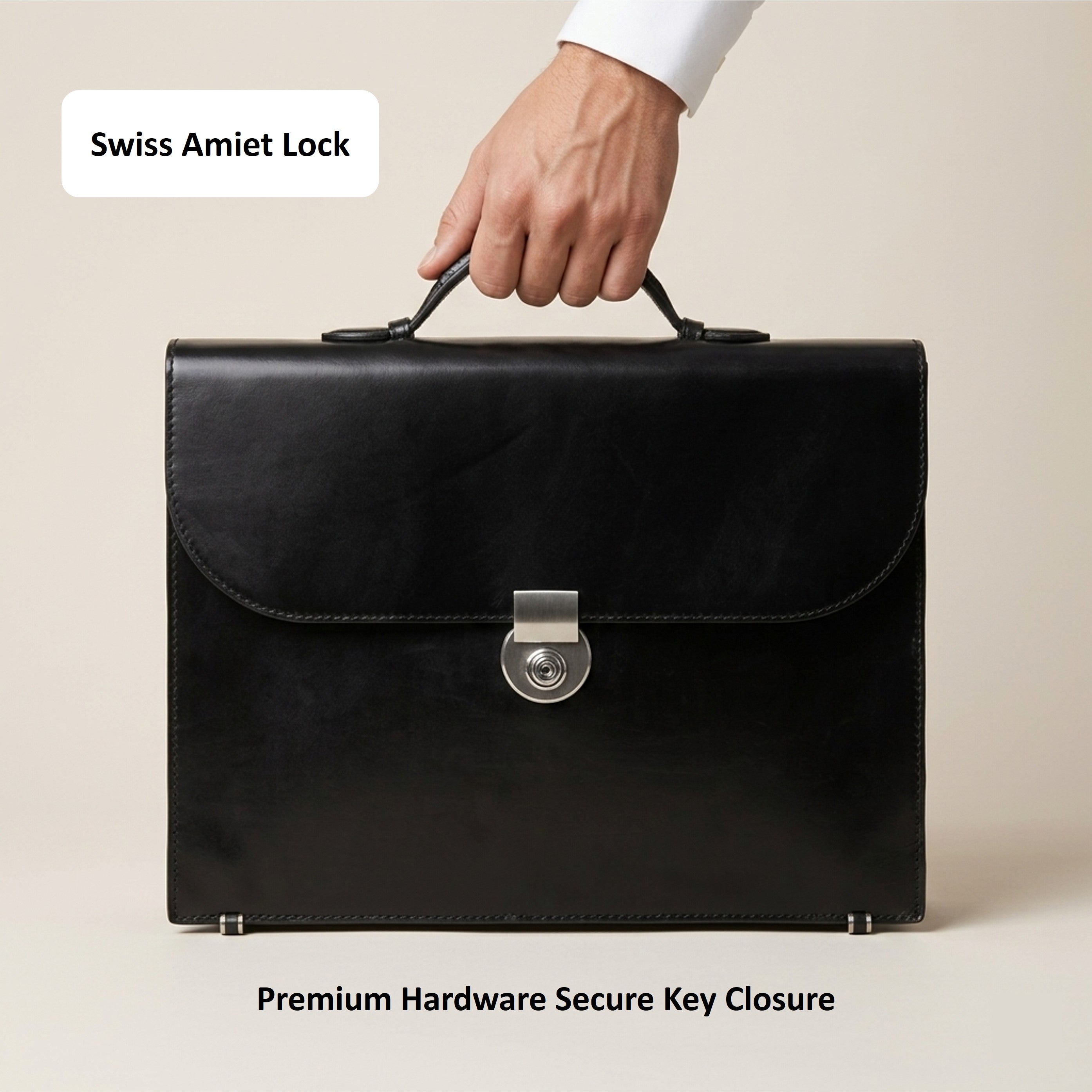 The Legacy: Bespoke Bridle Leather Briefcase