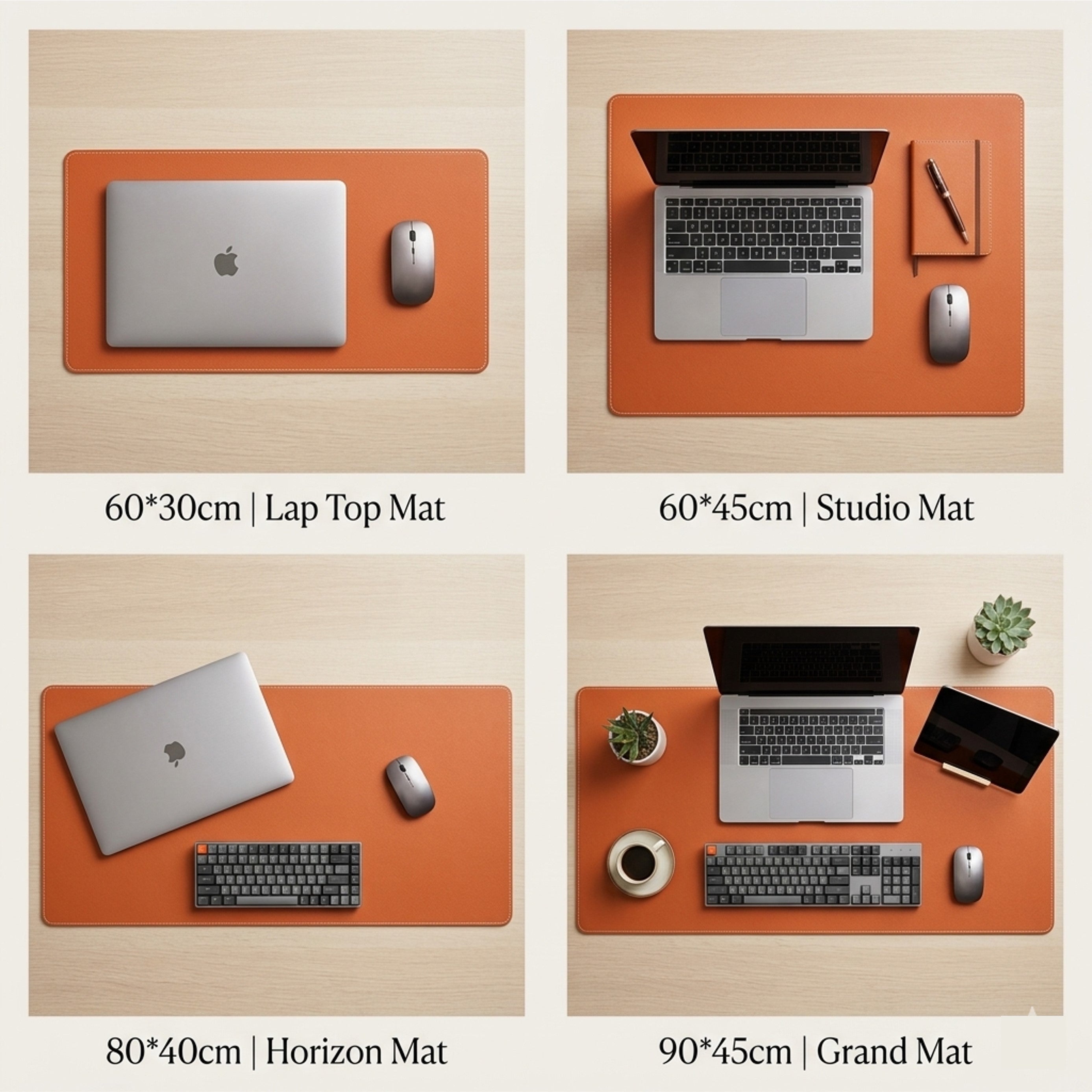 Noblessa Calf Leather Desk Mat