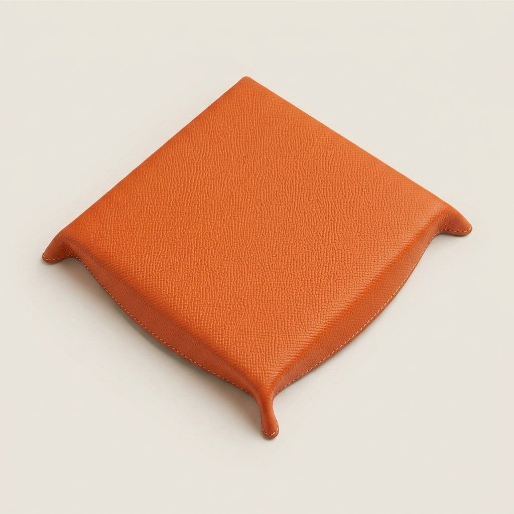 Handmade Leather Valet Tray | Perlinger Noblessa & Zabri Suede