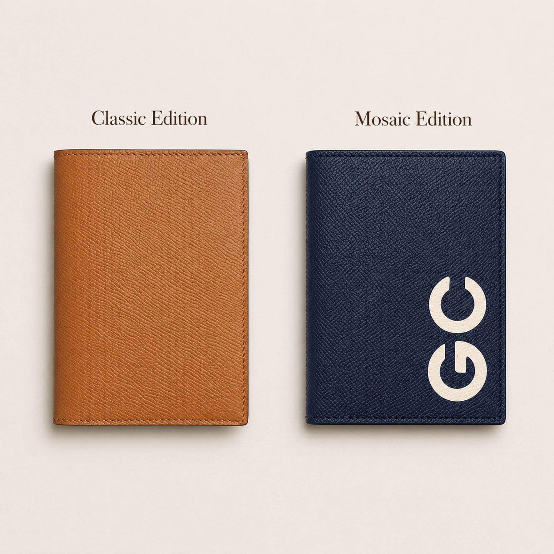 German Noblessa Leather Passport Cover (Mosaic Edition)