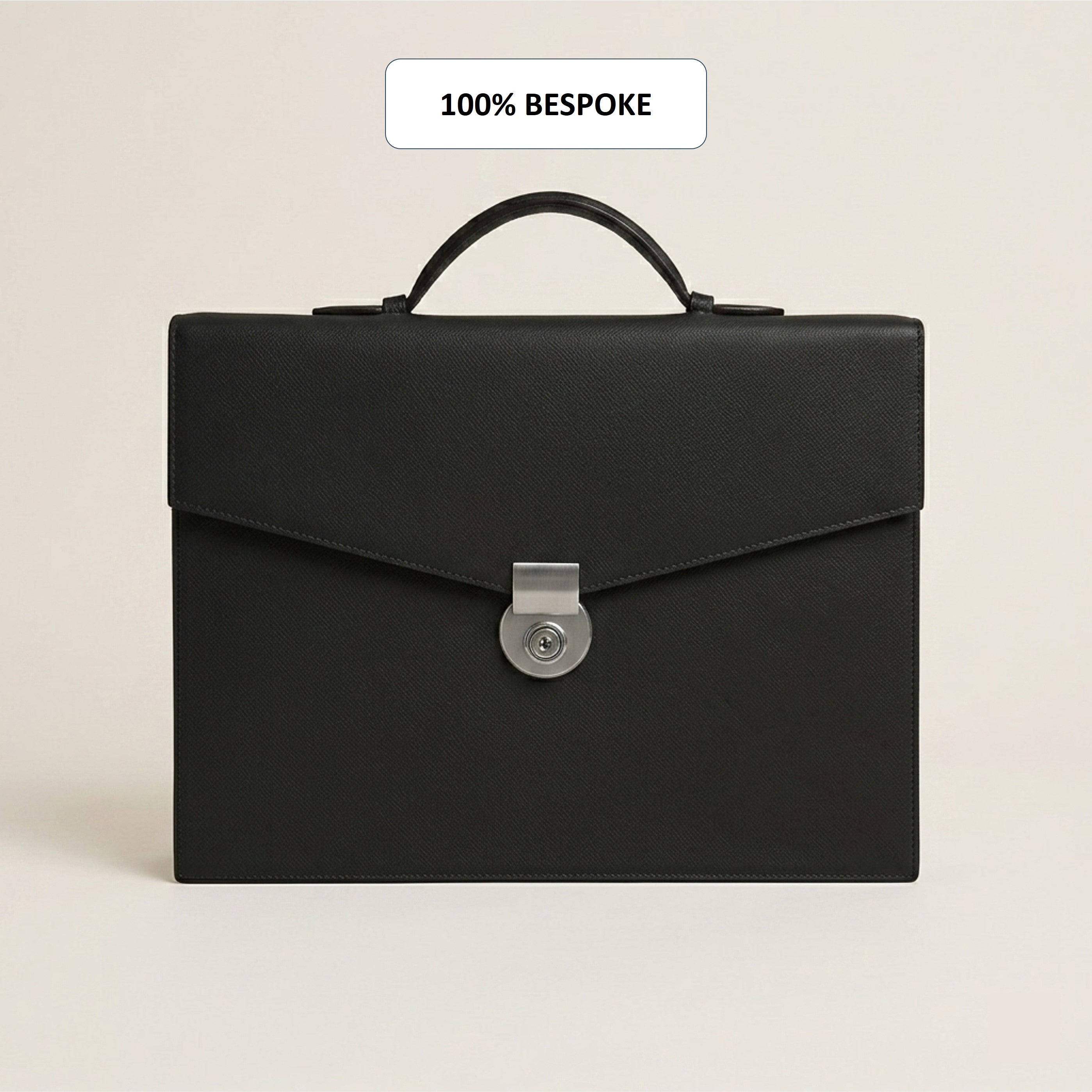 The Vertex: Bespoke Noblessa Leather Briefcase