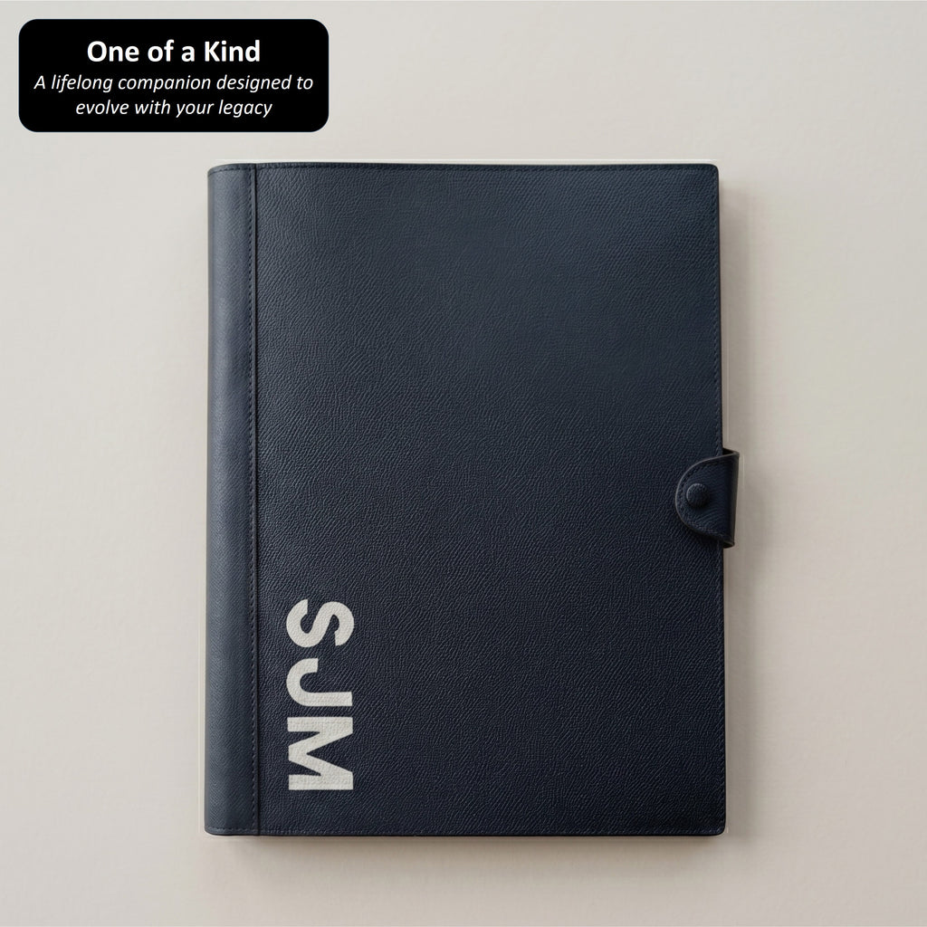 「SIGNATURE Edition」 Legal Pad Portfolio in German Noblessa Leather