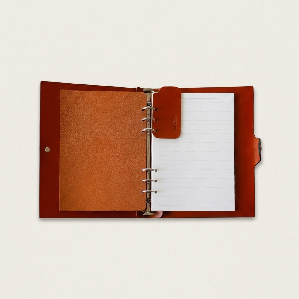 A6 Journal in German Noblessa Leather