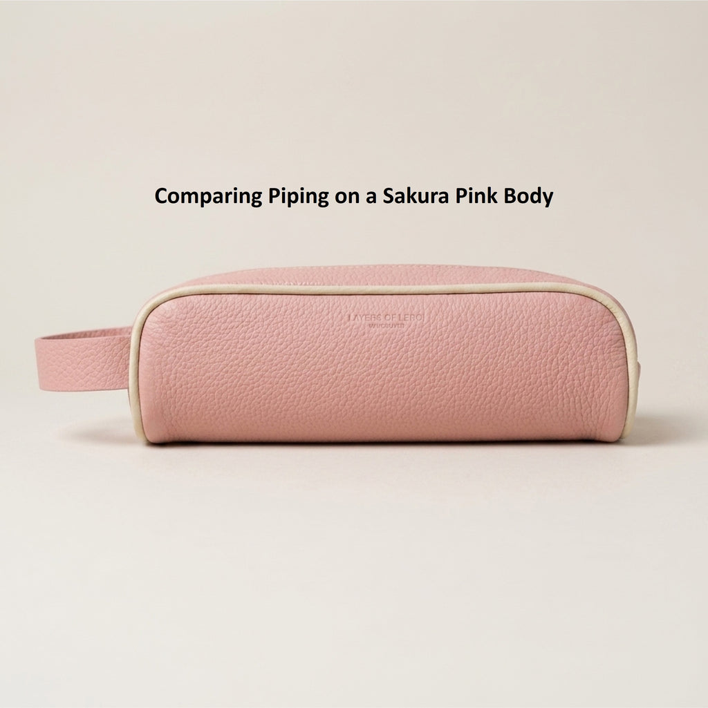 Perlinger Togo Leather Minimalist Pencil Case