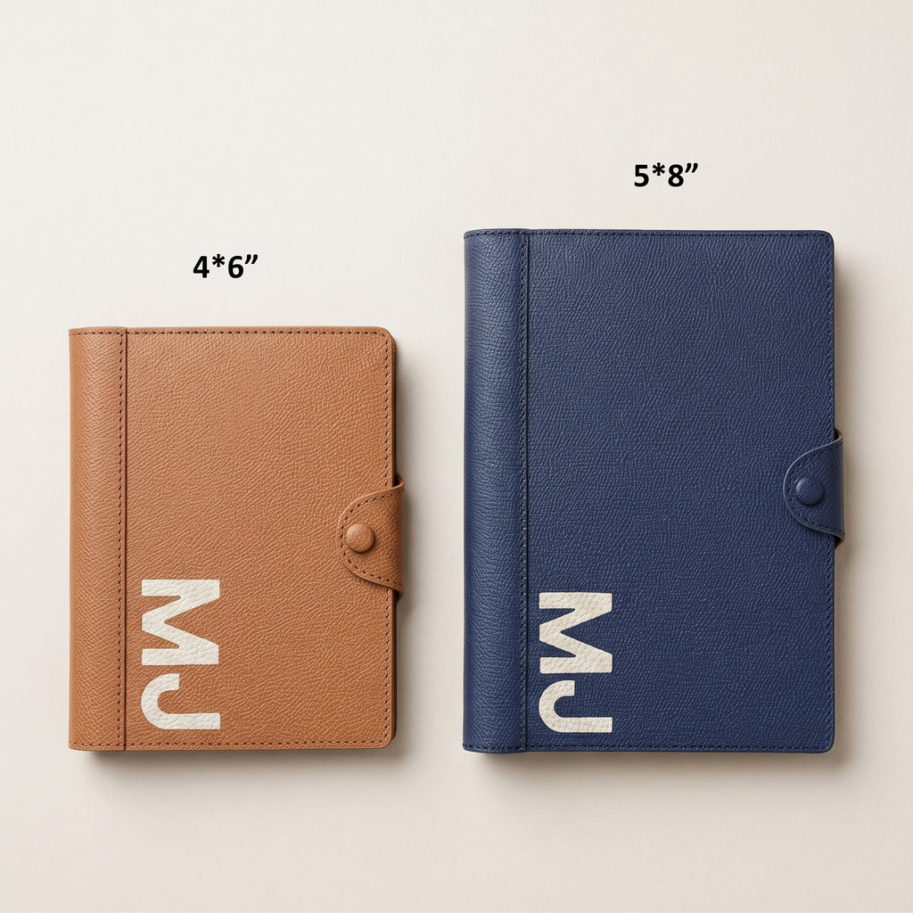 4x6 Pocket Notepad in German Noblessa Leather