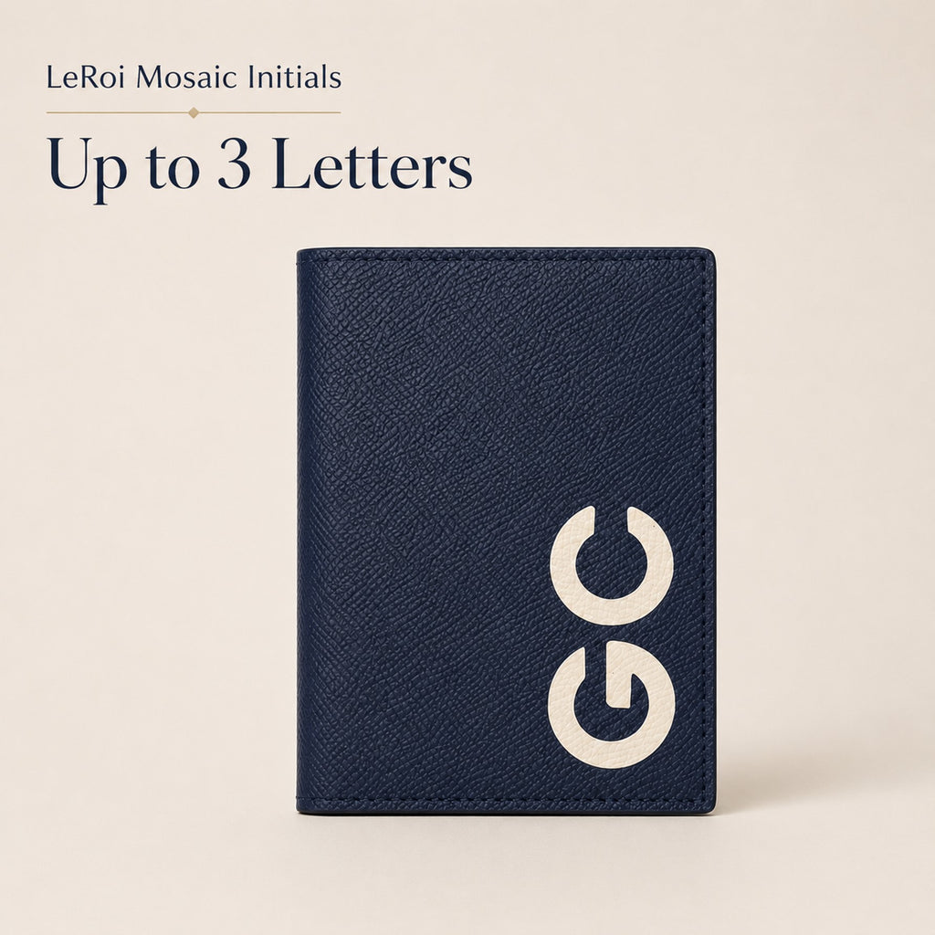 German Noblessa Leather Passport Cover (Mosaic Edition)