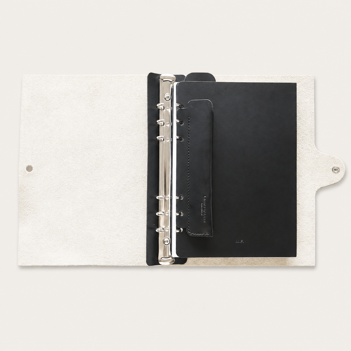 Ring Journal Pen Sleeve | Italian Vacchetta Leather Add-On