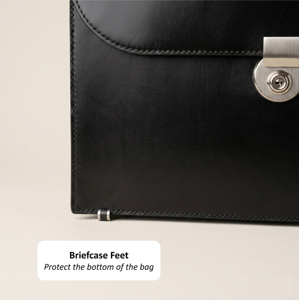 The Legacy: Bespoke Bridle Leather Briefcase