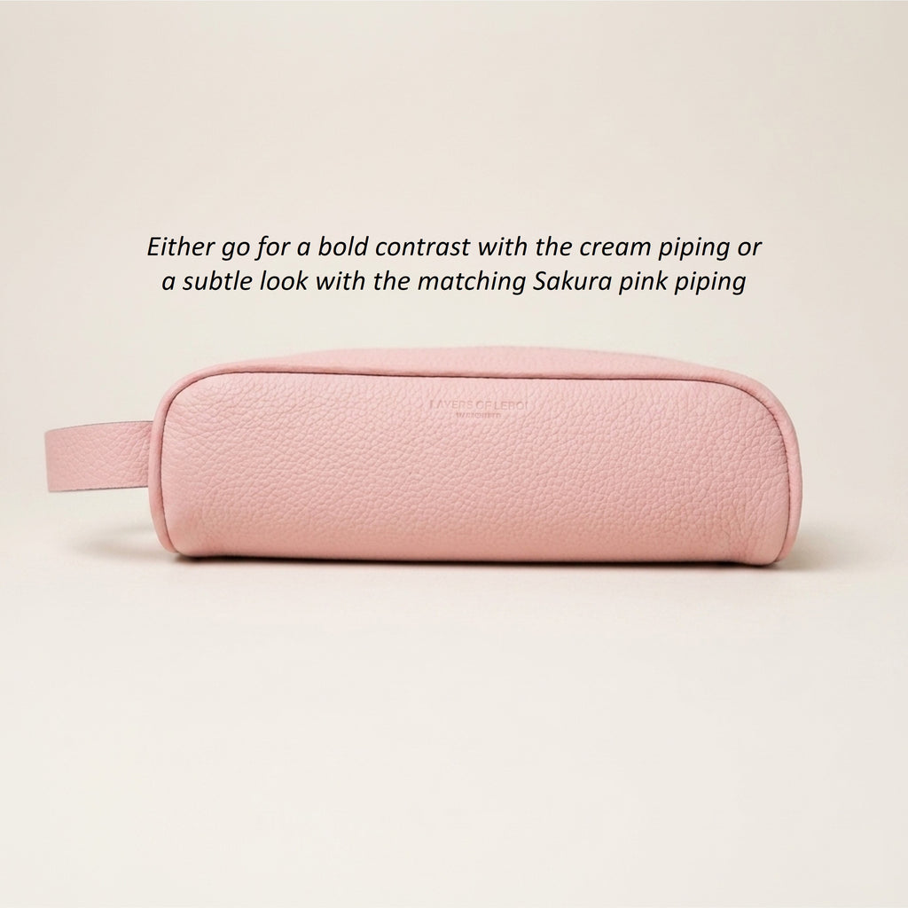 Perlinger Togo Leather Minimalist Pencil Case