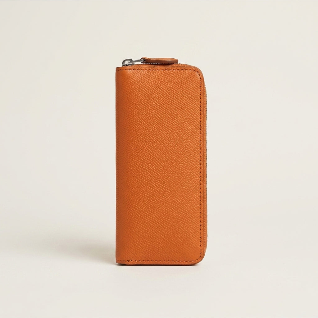 Perlinger Noblessa Leather Double Pen Case