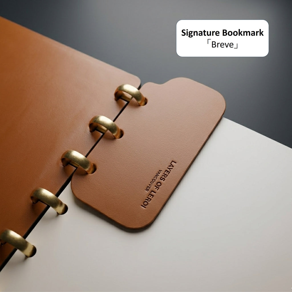 Pocket Discbound Planner in German Noblessa Leather