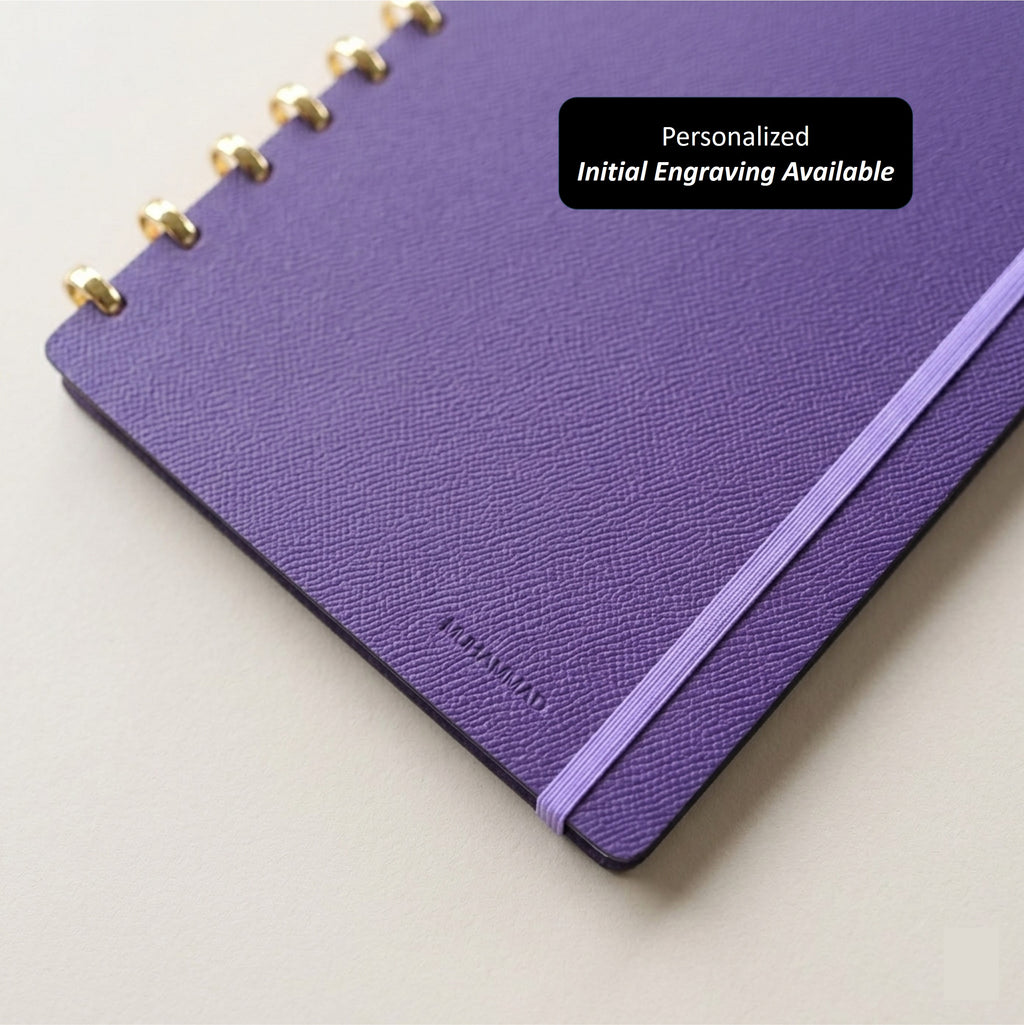「Humpback」Edition Discbound Planner in German Noblessa Leather