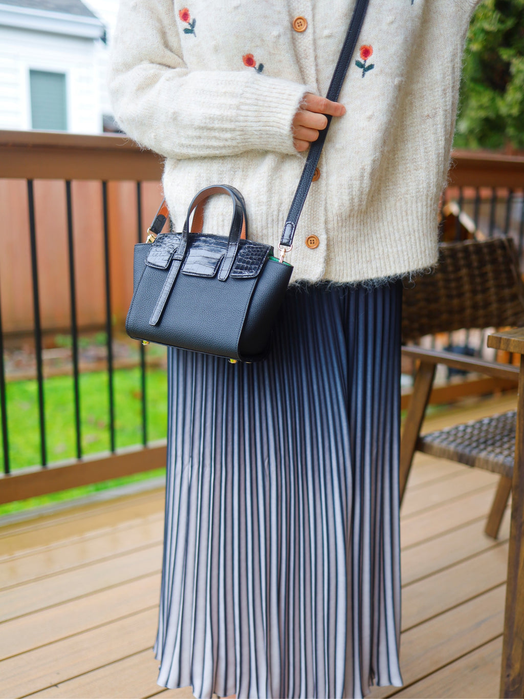 Fog 19 Bag (Crocodile Accent Edition)