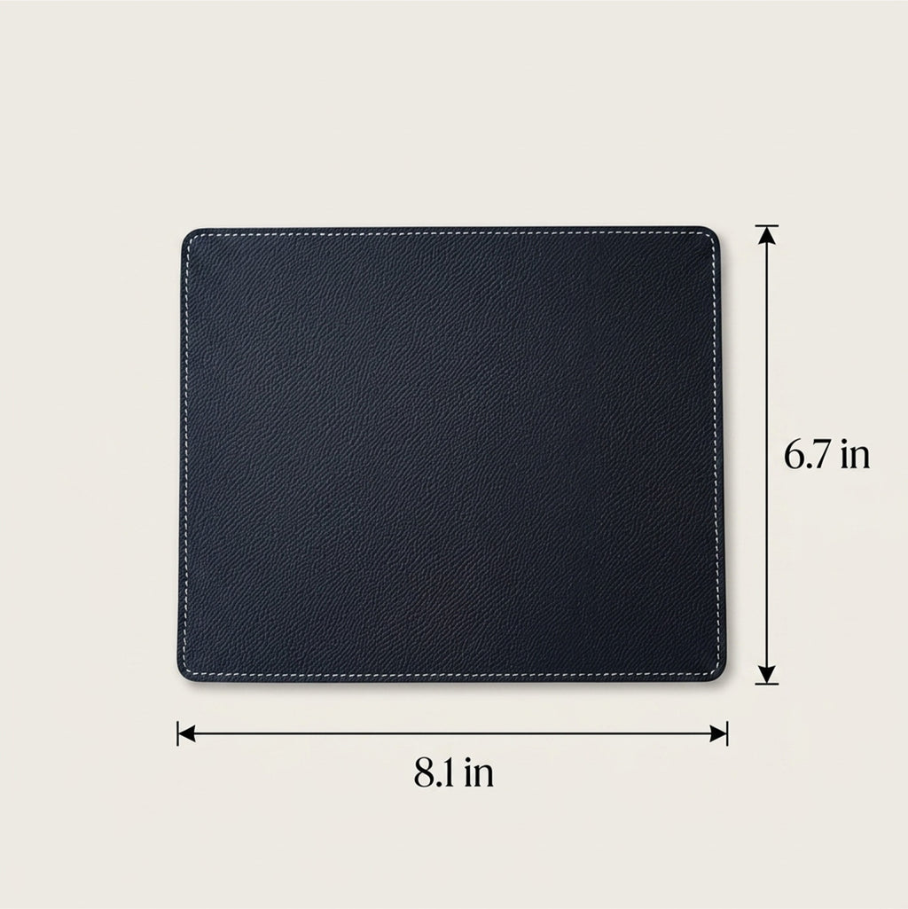 German Noblessa Leather Mouse Pad