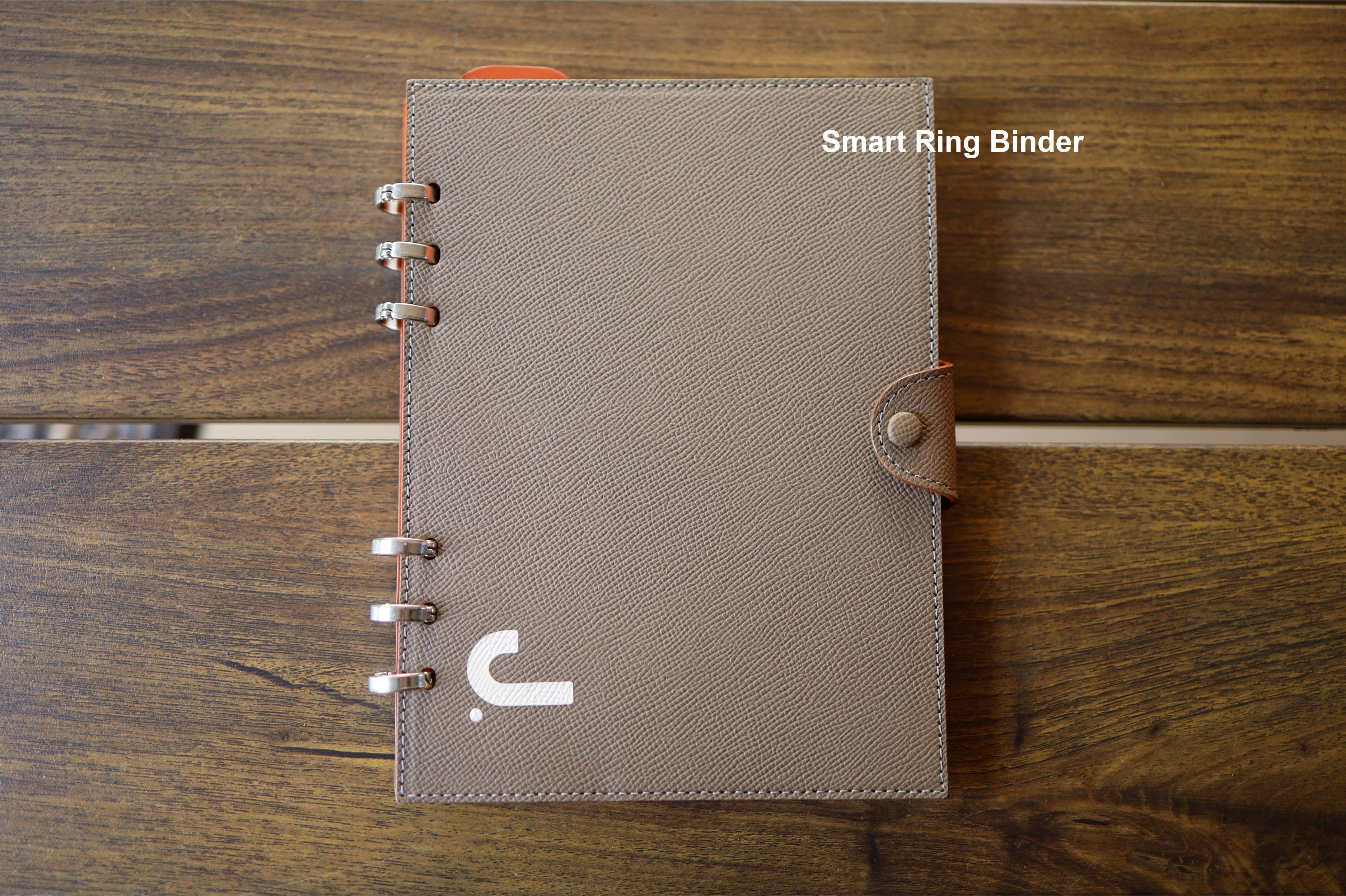 Smart Ring Binder (German Noblessa Leather)