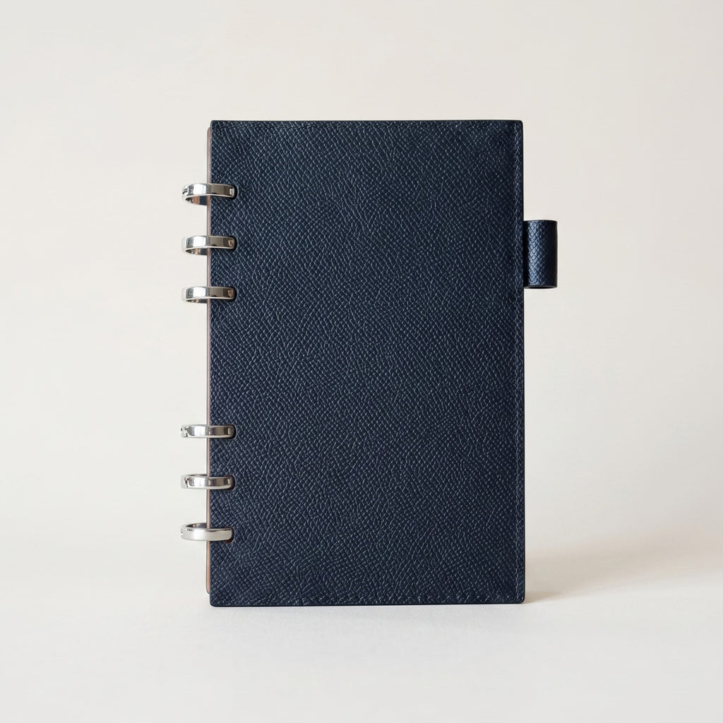 A6 Smart Ring Binder in German Noblessa Leather