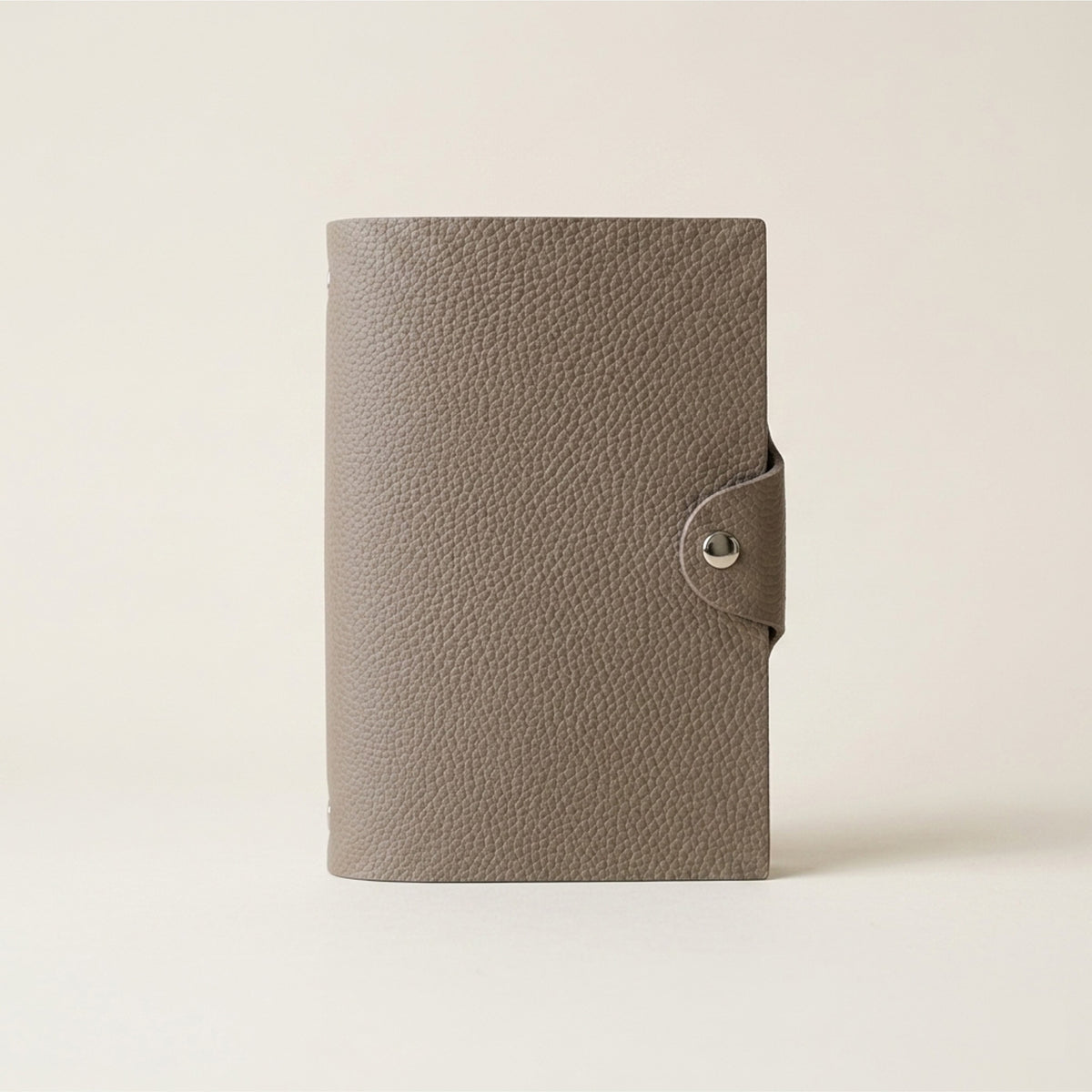 A6 Six-Ring Journal Cover in German Togo Leather personalization preview