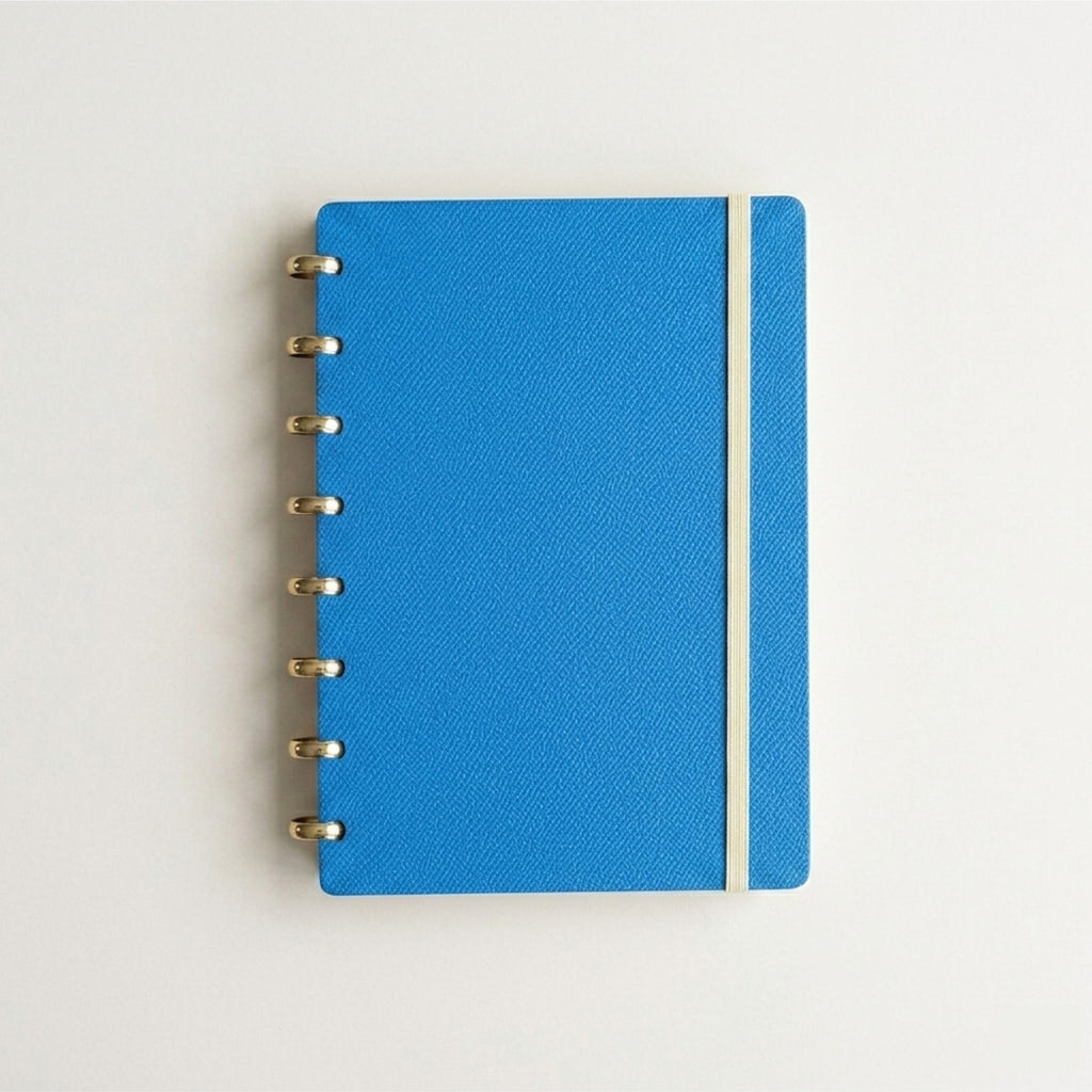 A5/Junior Discbound Planner in German Noblessa Leather