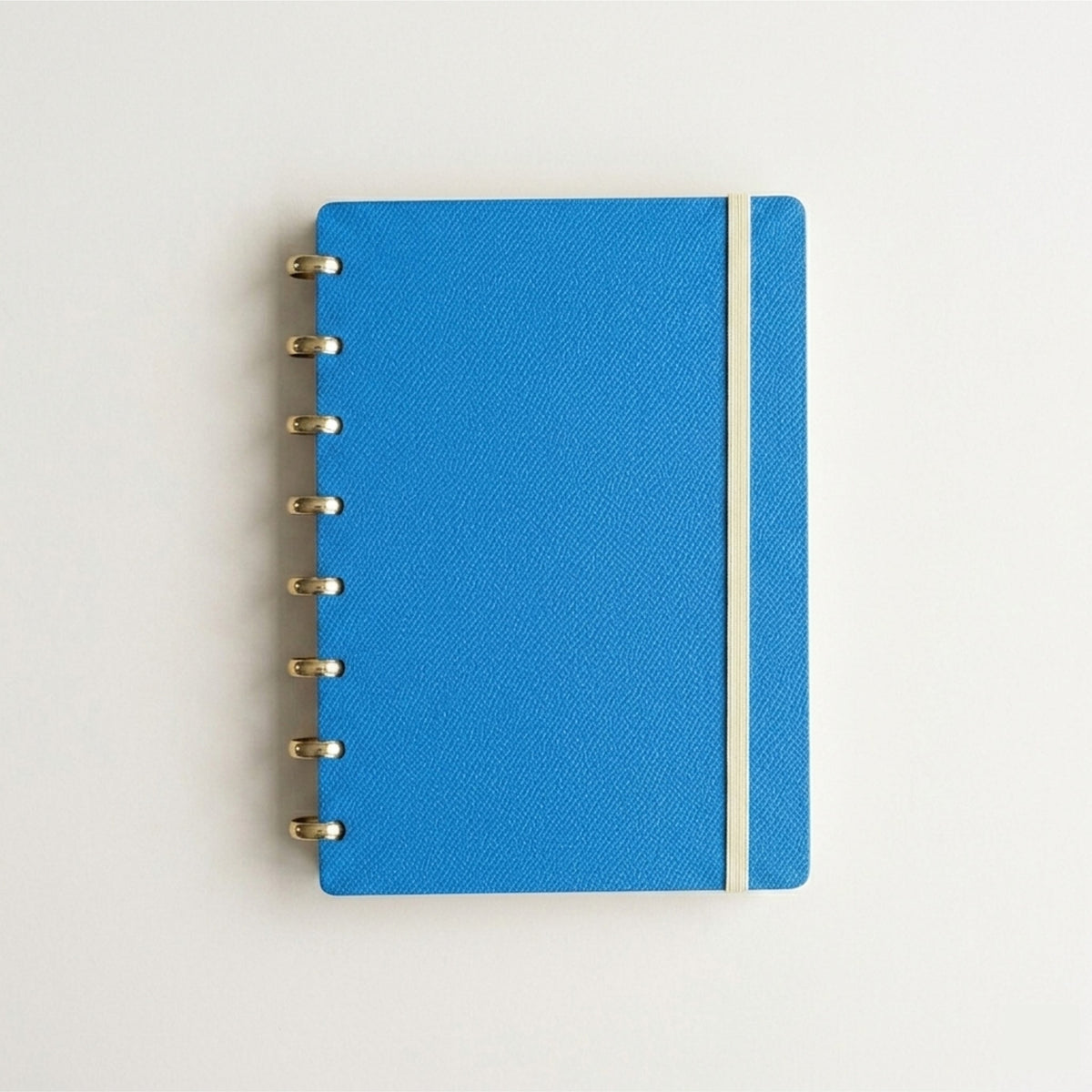A5/Junior Discbound Planner in German Noblessa Leather personalization preview