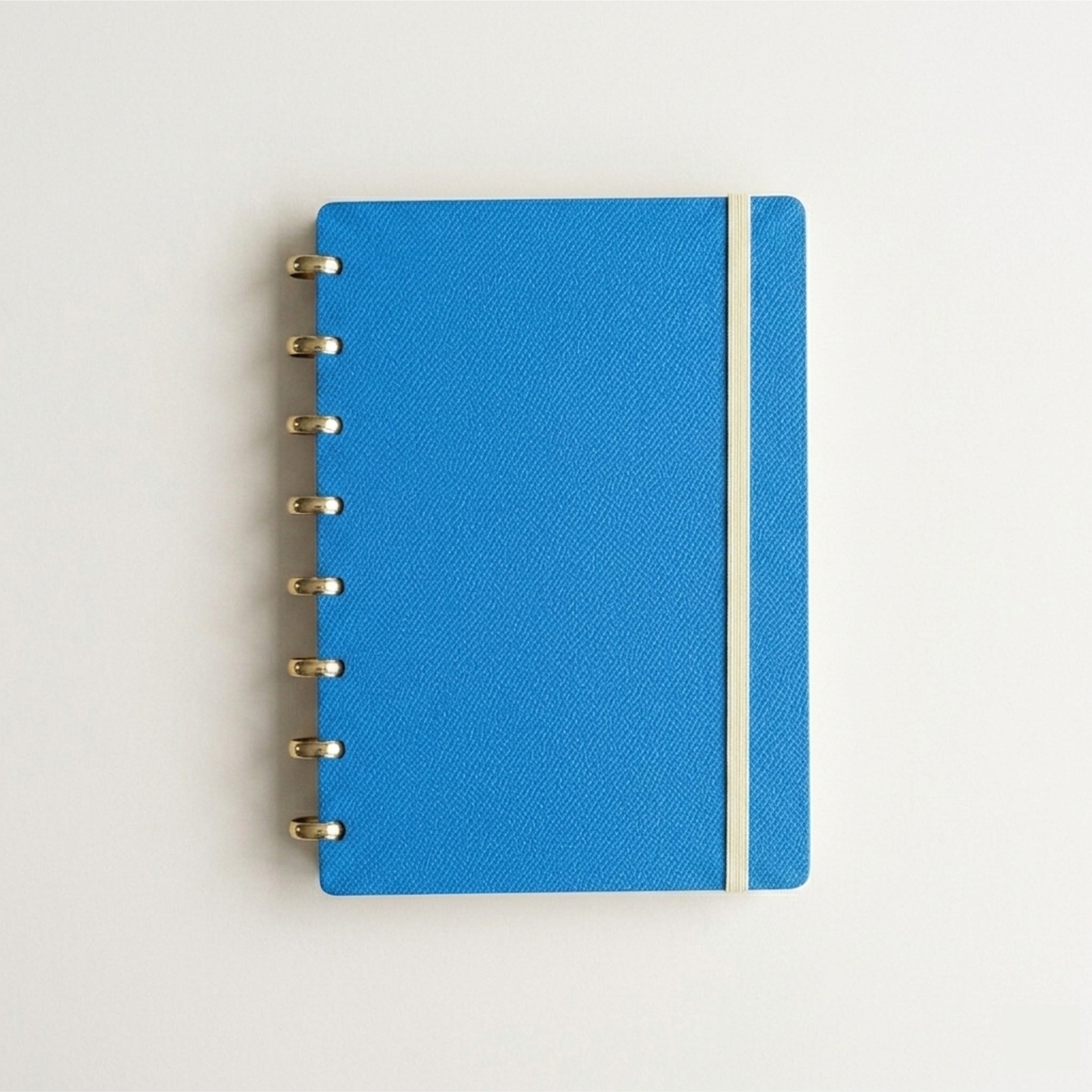 A5/Junior Discbound Planner in German Noblessa Leather