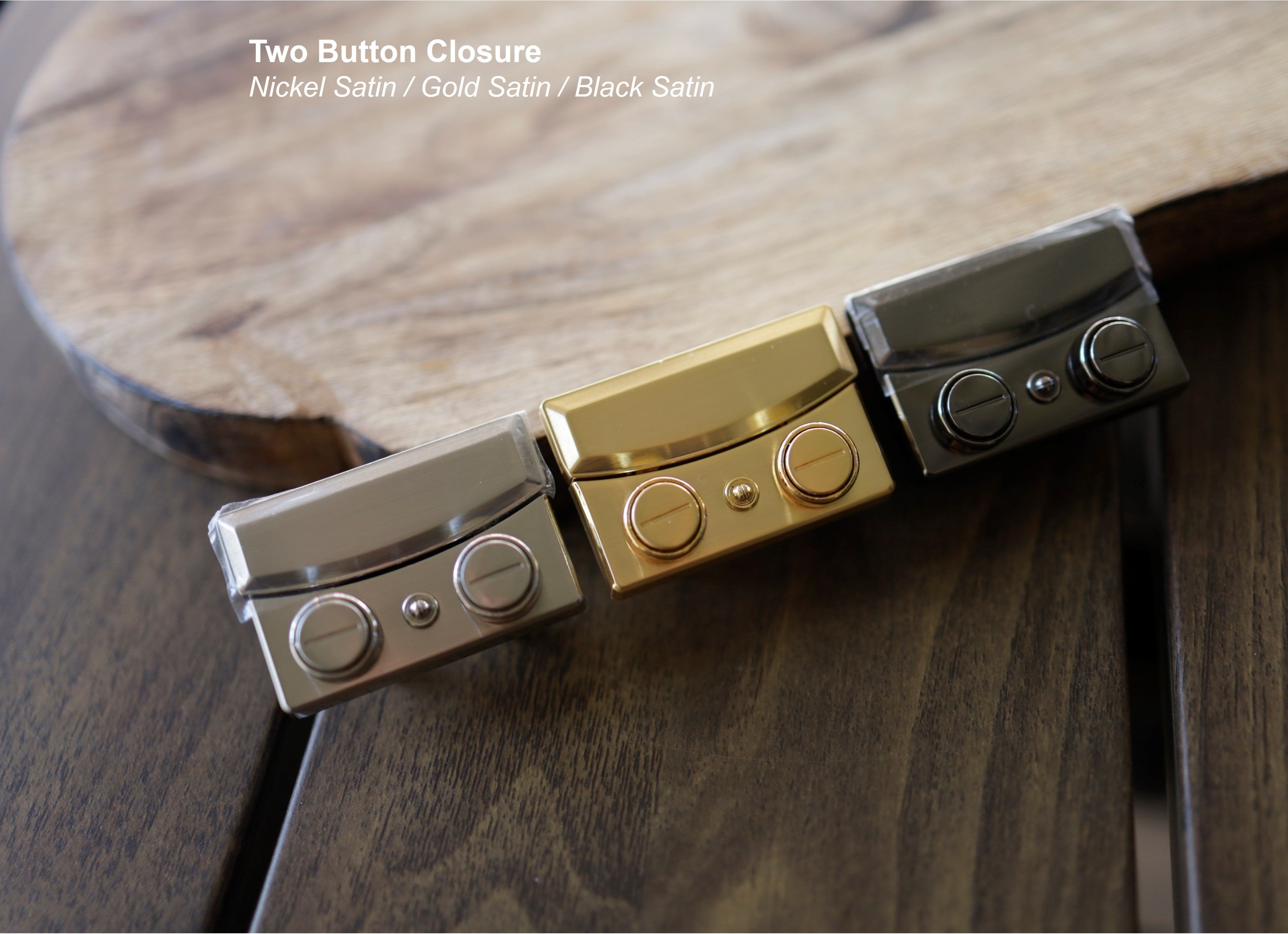 Two Button Closure