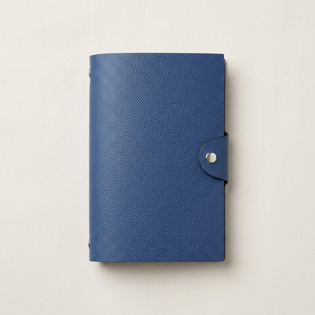 A6 Six-Ring Journal Cover in German Noblessa Leather personalization preview
