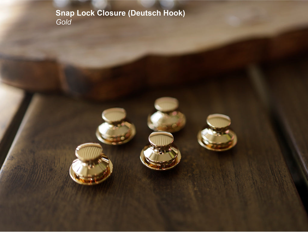 Snap Lock Closure (Gold)