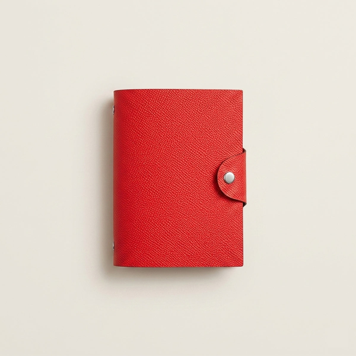 A7 Six-Ring Journal Cover in German Noblessa Leather personalization preview
