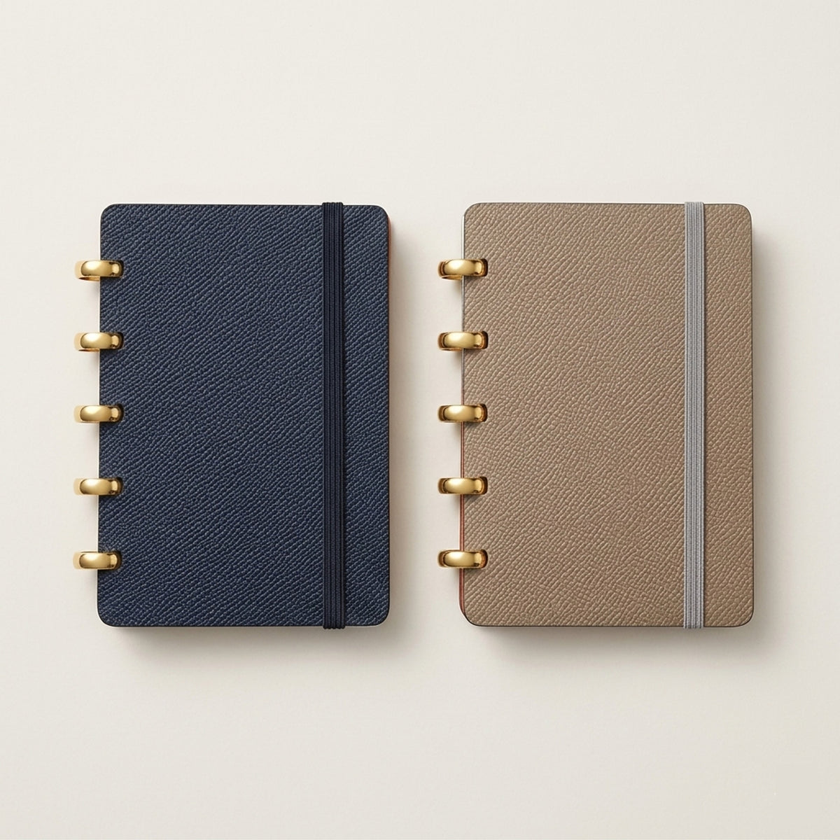Pocket Discbound Planner in German Noblessa Leather personalization preview