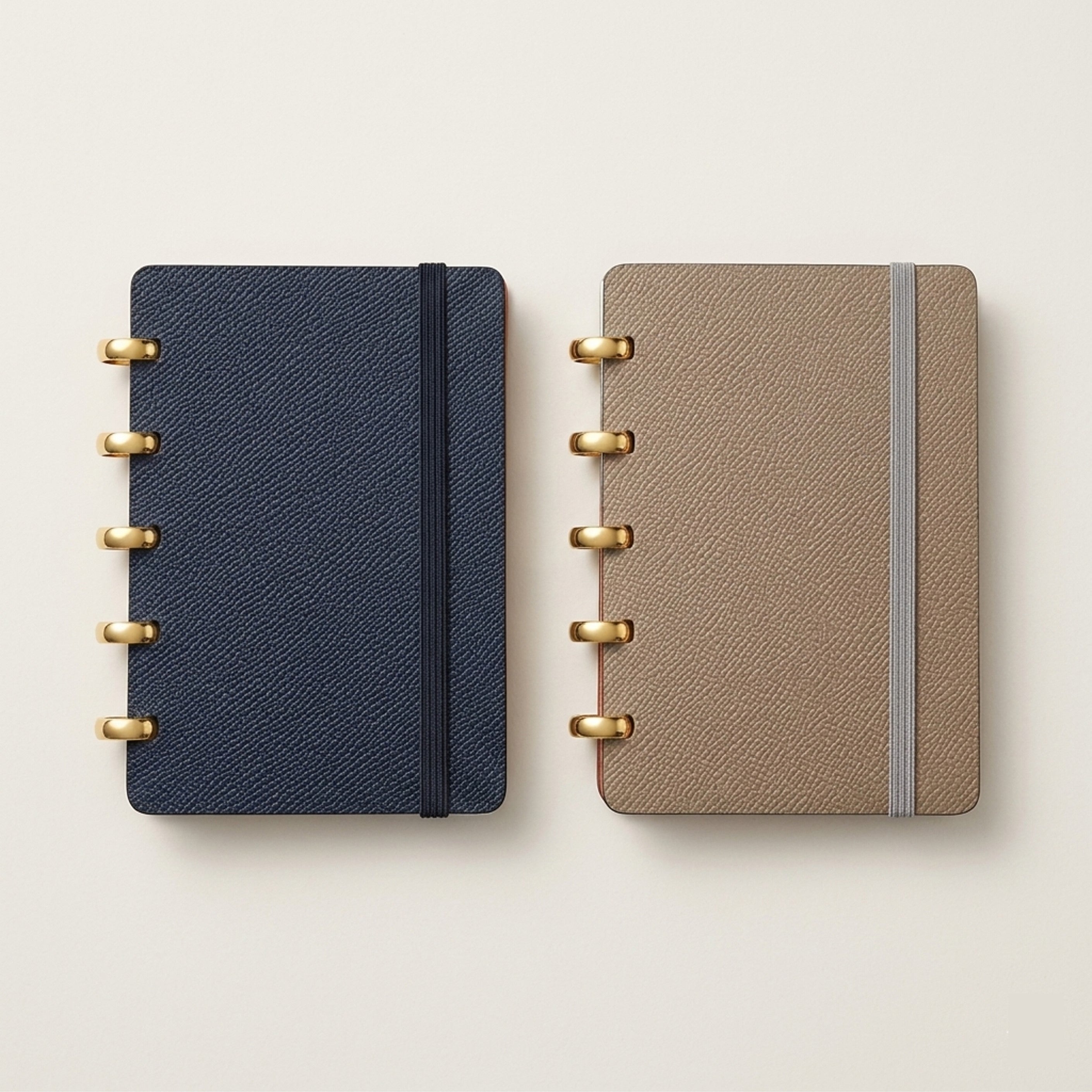 Pocket Discbound Planner in German Noblessa Leather