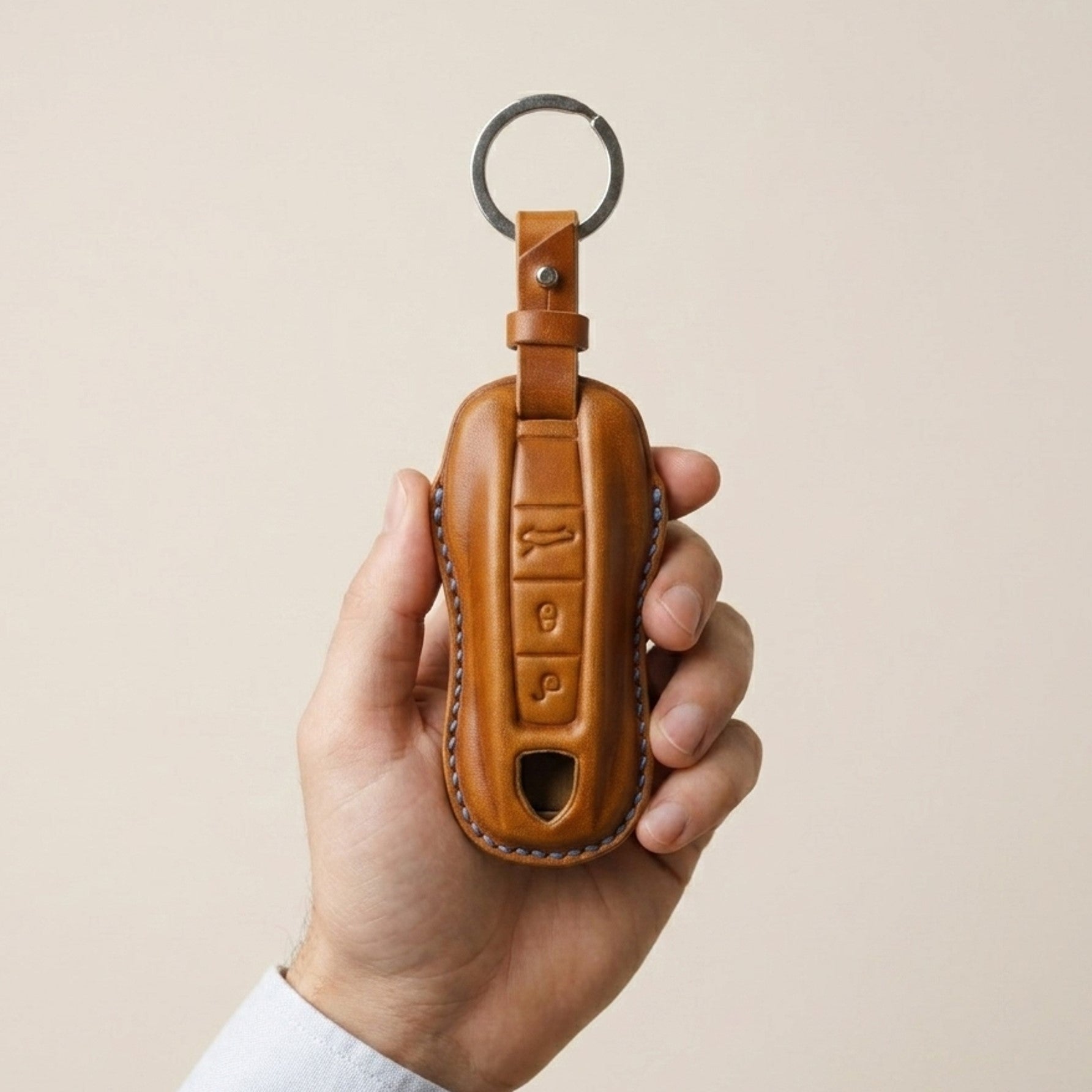 Porsche Key Fob Case | Shinki Shell Cordovan