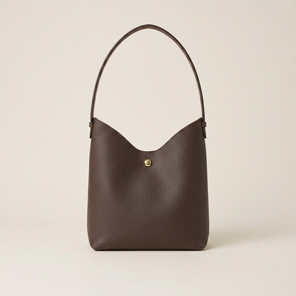 Vela 25 | German Togo Leather Tote