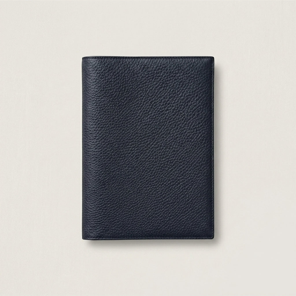 Minimalist Standard Leather Bible Cover - German Togo Leather