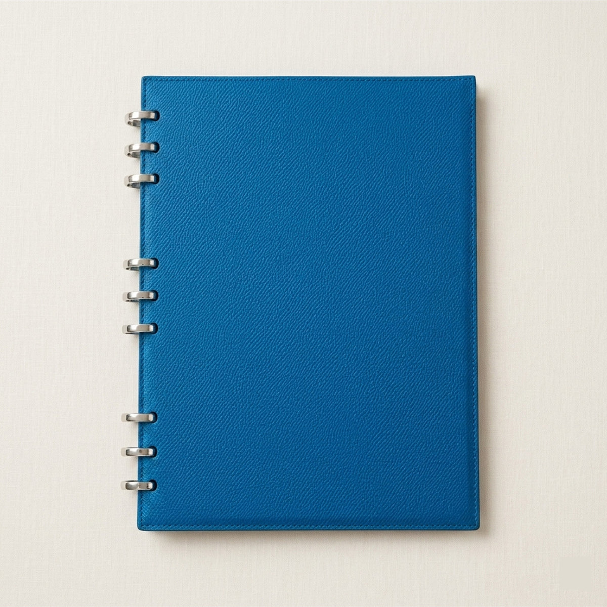 B5 Smart Ring Binder in German Noblessa Leather personalization preview