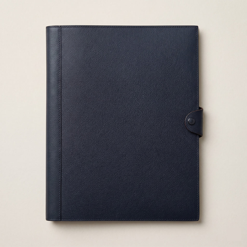 Letter Size Legal Pad Portfolio in German Noblessa Leather
