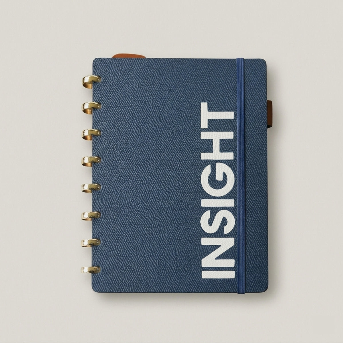 INSIGHT Edition Discbound Planner in German Noblessa Leather personalization preview
