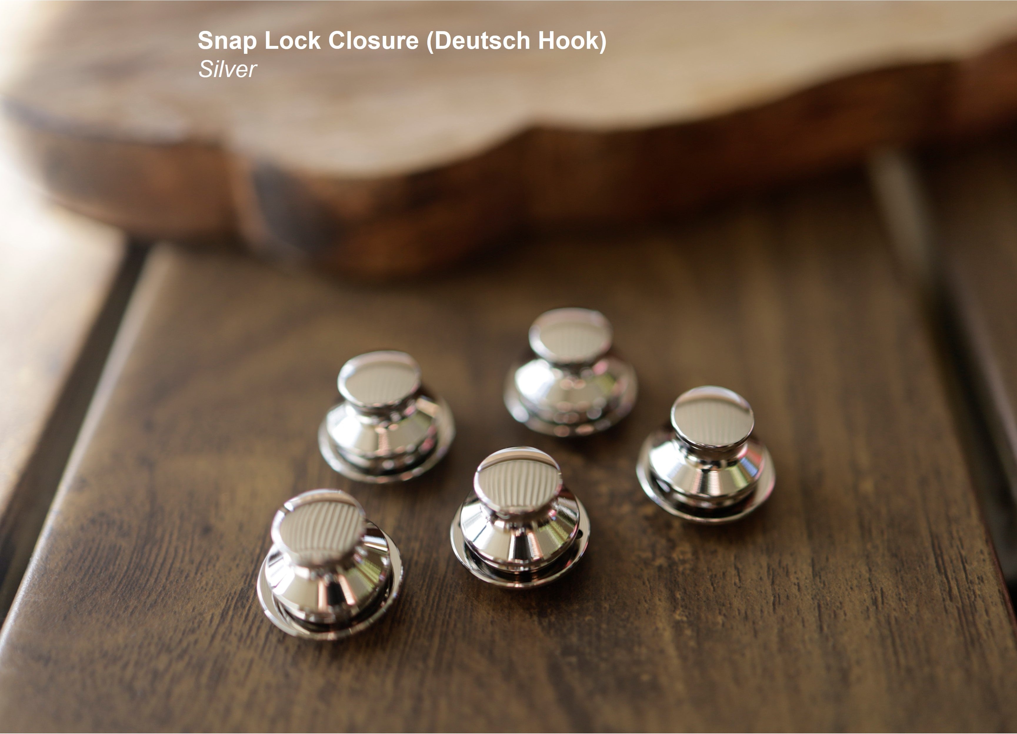 Snap Lock Closure (Silver) – Layers of LeRoi