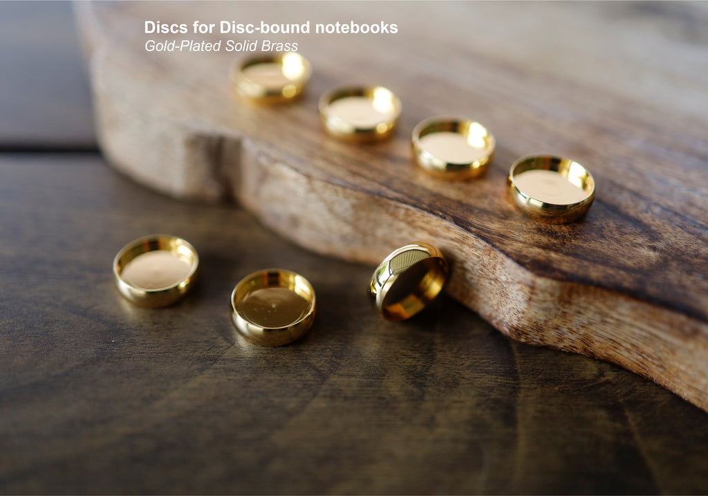 Discs for Disc-bound Notebooks (Gold)