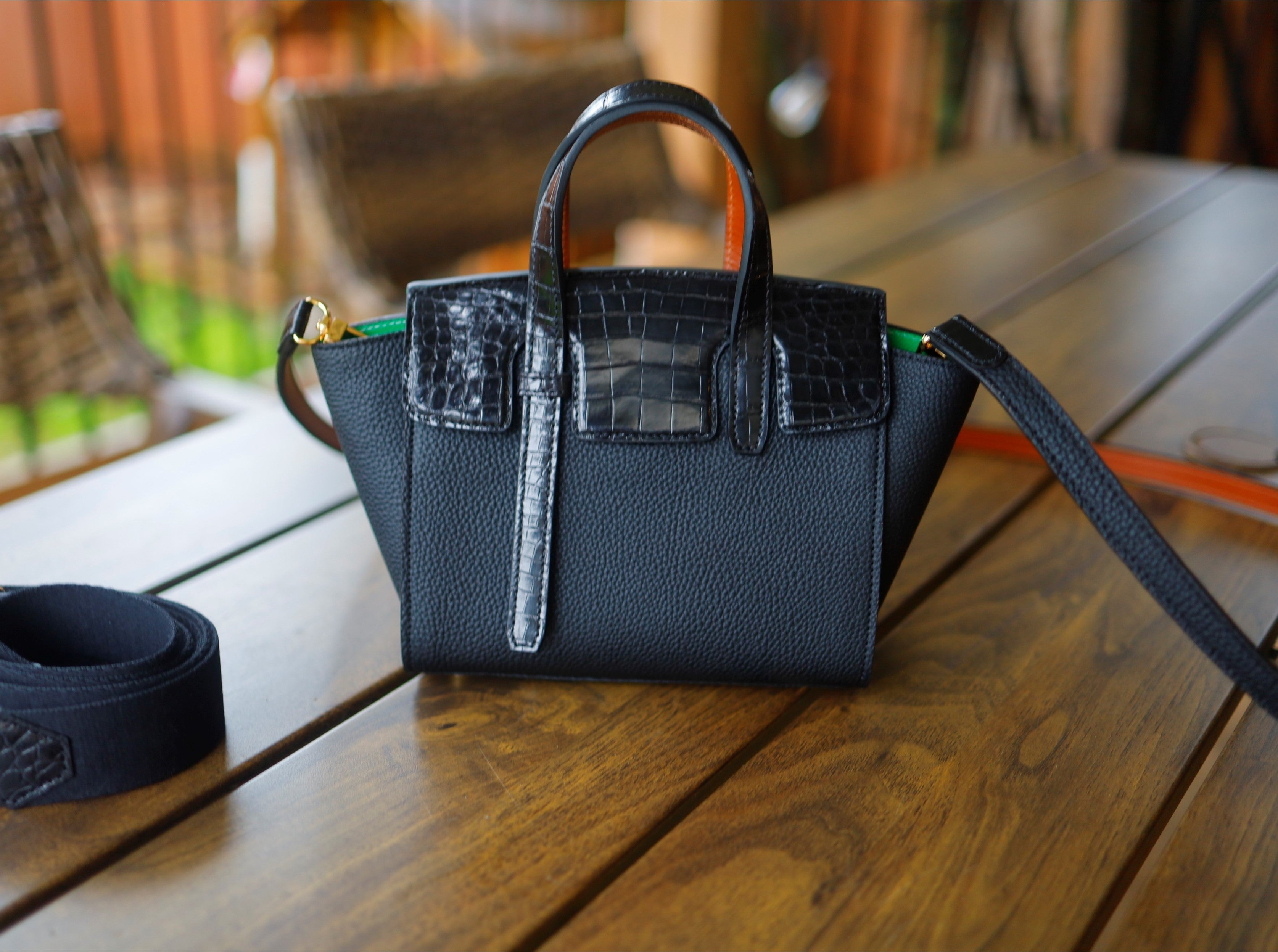 Fog 19 Bag (Crocodile Accent Edition)