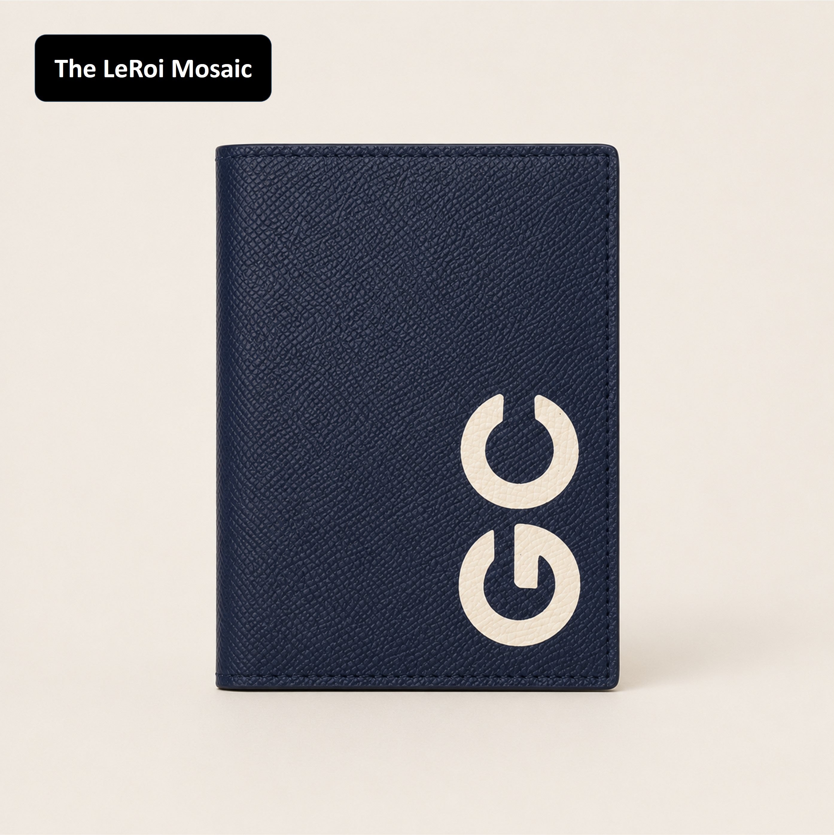 German Noblessa Leather Passport Cover (Mosaic Edition)