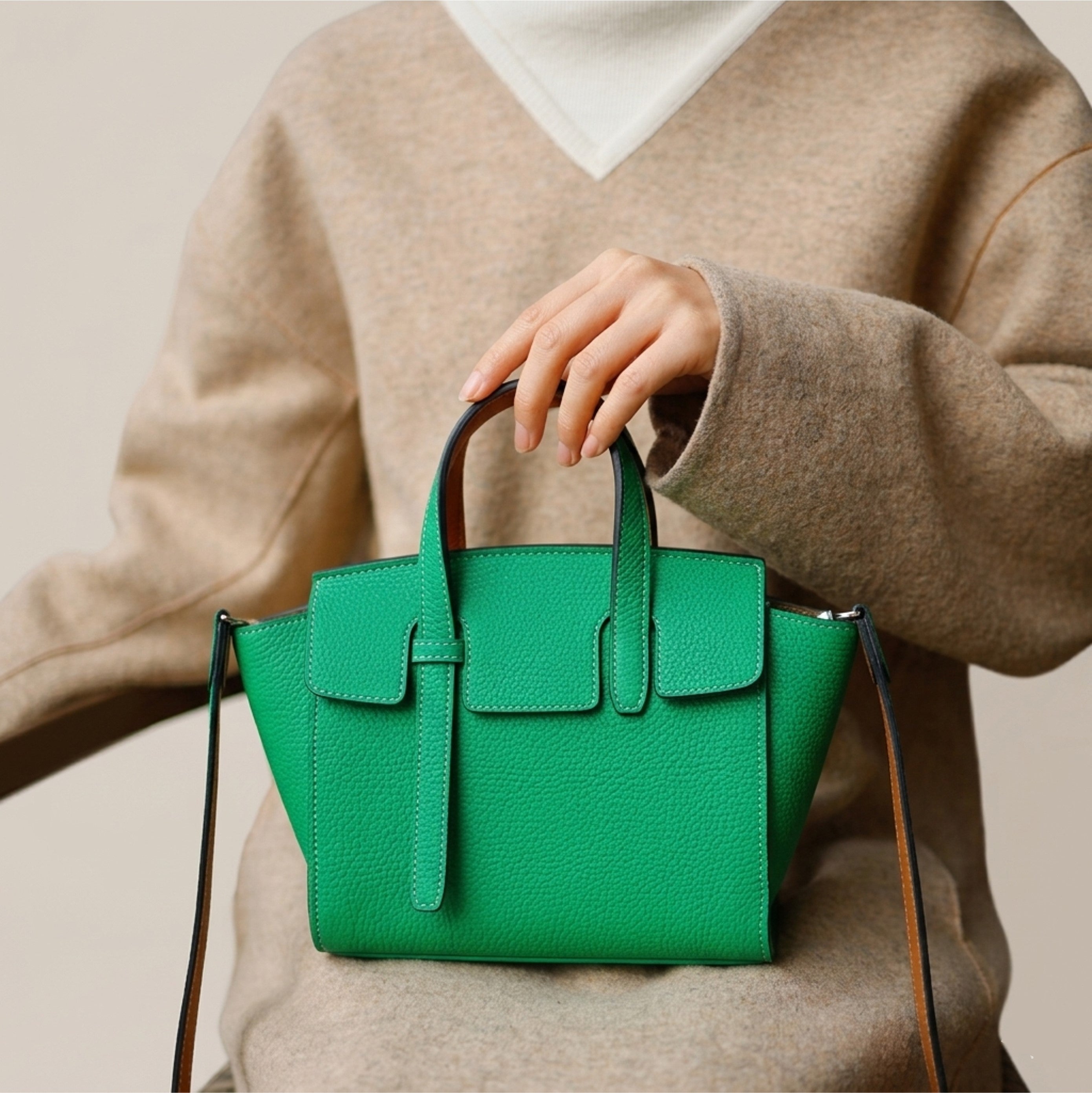 Fog Bag 19 | German Togo Leather Tote