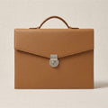 The Vertex: Bespoke Noblessa Leather Briefcase