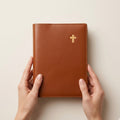 Minimalist Standard Leather Bible Cover - Italian Walpier Vacchetta